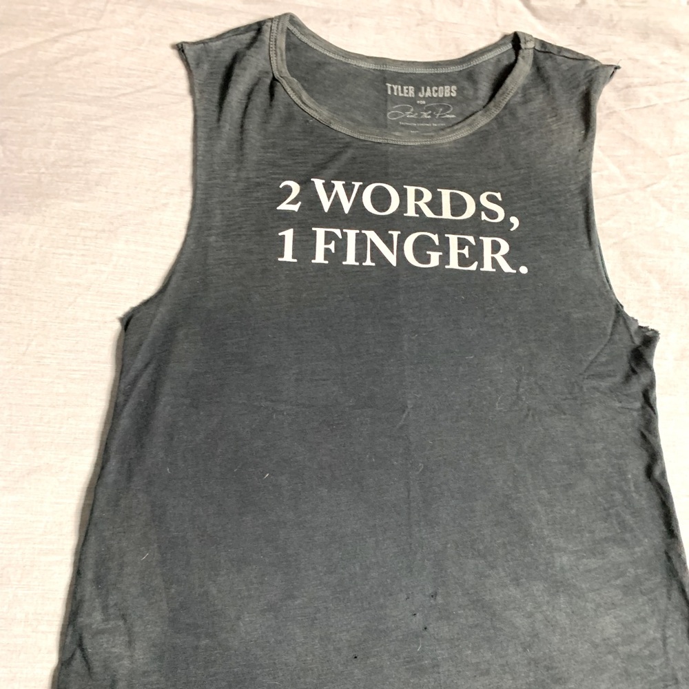 Tyler Jacob’s Distressed Tank